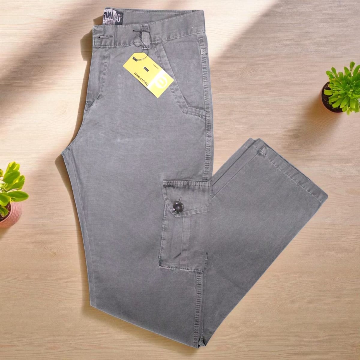 Calça Cargo Original Moda Casual Masculino