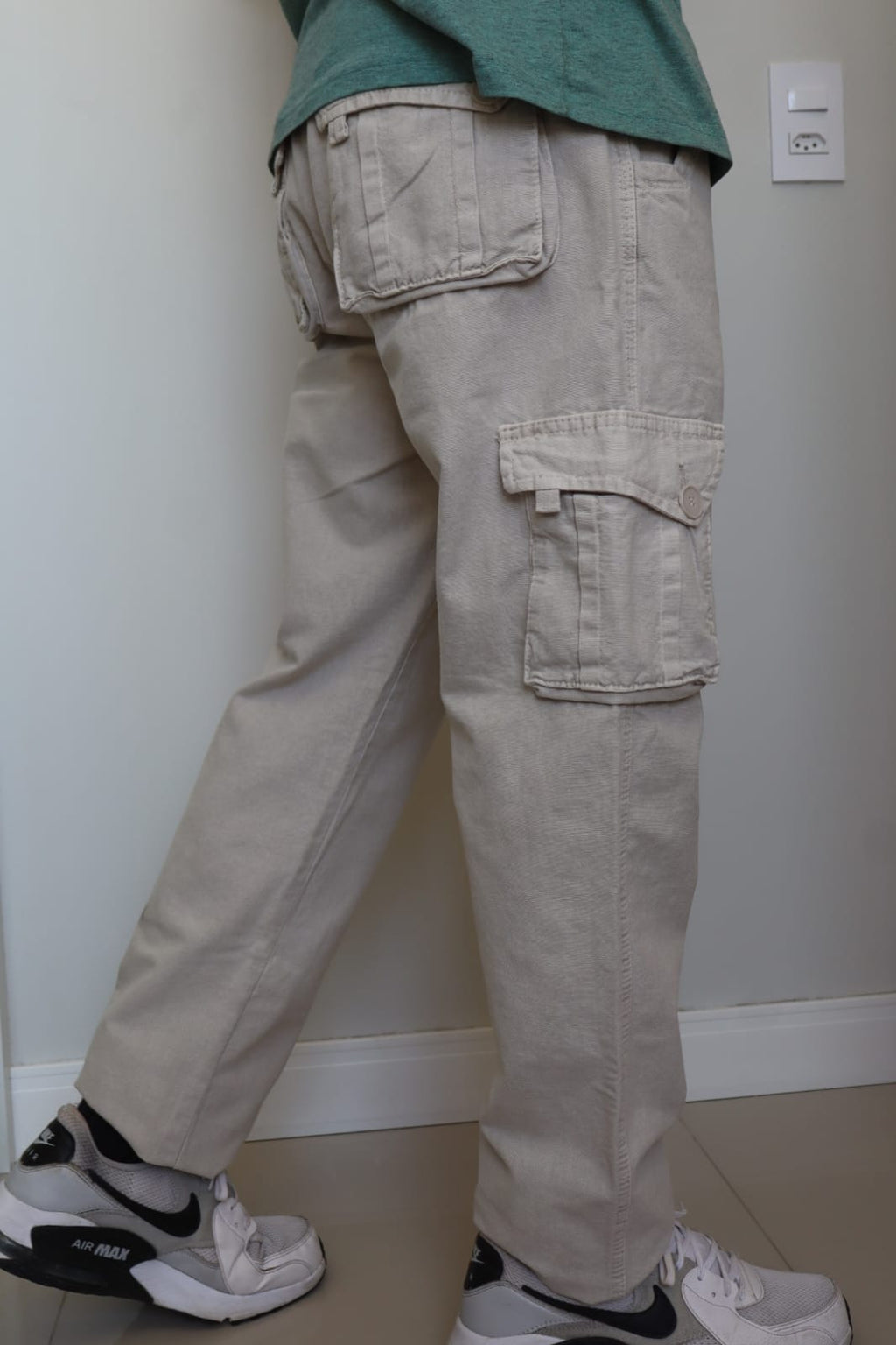 Calça Cargo Original Moda Casual Masculino