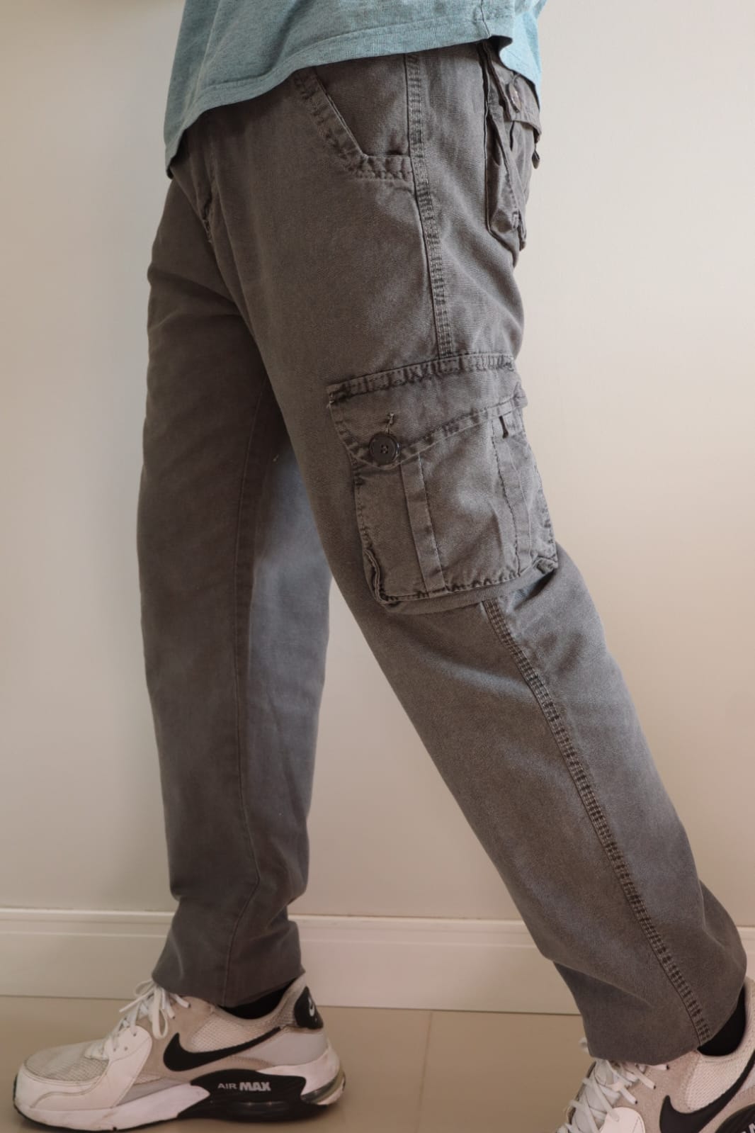 Calça Cargo Original Moda Casual Masculino