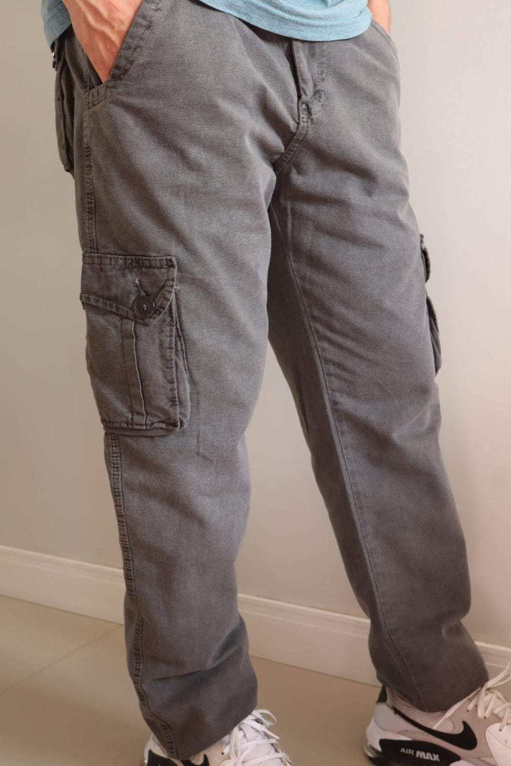 Calça Cargo Original Moda Casual Masculino
