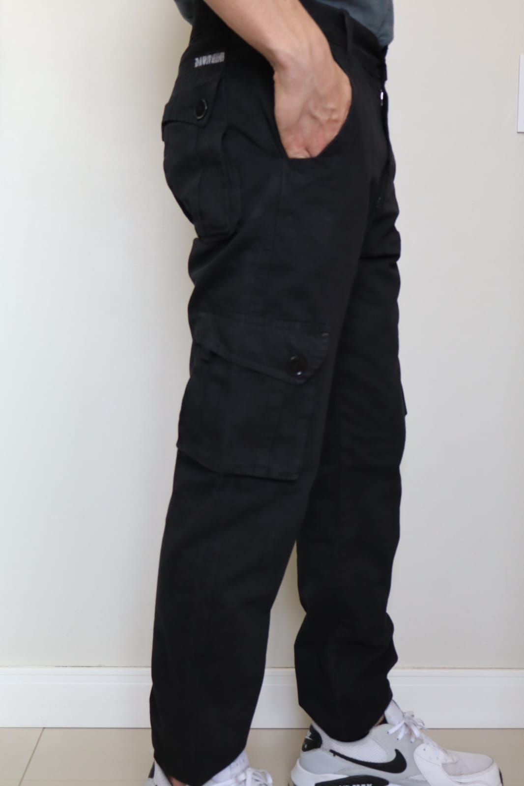 Calça Cargo Original Moda Casual Masculino