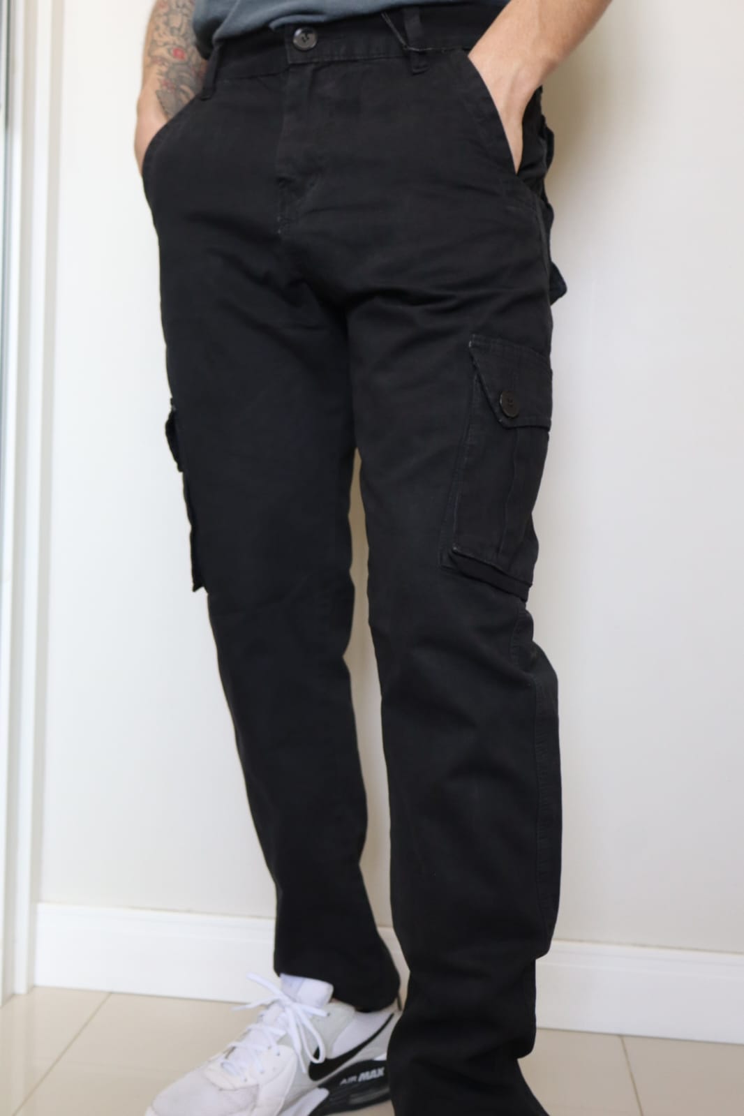 Calça Cargo Original Moda Casual Masculino